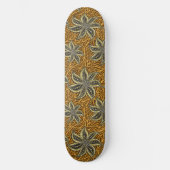 Skateboard Style Batik Floral Abstrait africain (Recto)