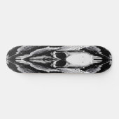 Skateboard Style d'affiche vectorielle crâne (Horz)