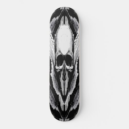 Skateboard Style d'affiche vectorielle crâne (Recto)