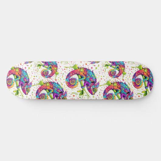 Skateboard Style d'aquarelle des teintures Chameleon (Horz)
