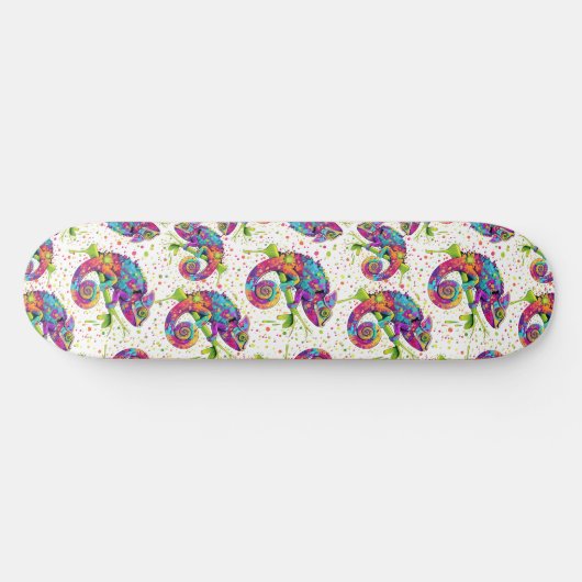 Skateboard Style d'aquarelle des teintures Chameleon (Horz)