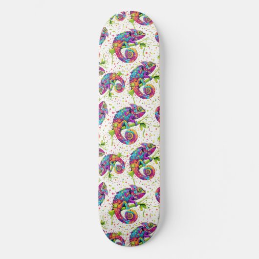 Skateboard Style d'aquarelle des teintures Chameleon (Recto)