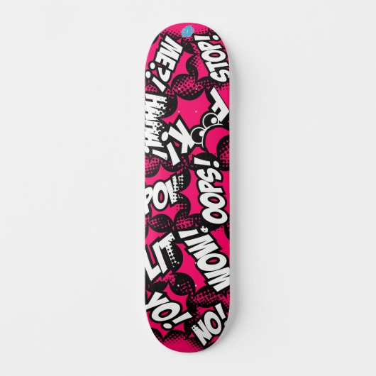 Skateboard Style de bande dessinée (Recto)
