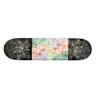 Skateboard style de panneau de scate d'art