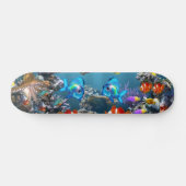 Skateboard Style de vie marine d'aquarium (Horz)