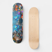 Skateboard Style de vie marine d'aquarium (Recto)
