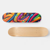 Skateboard Style Graffiti Art Abstrait (Horz)