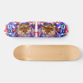 Skateboard Style graffiti original Tigre chinois Année Zodiac (Horz)