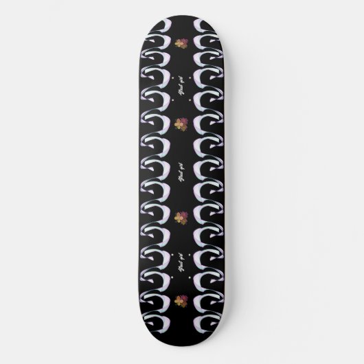 Skateboard Style Kanote Classique violet et fille de rue noir (Recto)