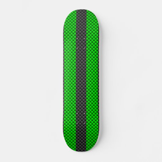 Skateboard Style vert de fibre de carbone d'accent emballant (Recto)