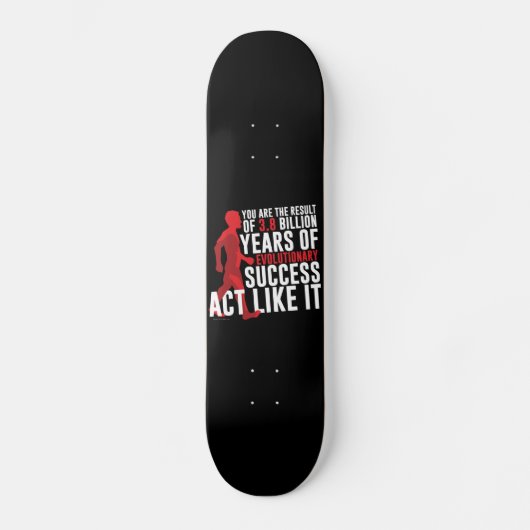 Skateboard Succès évolutif (Recto)