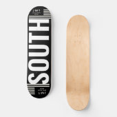Skateboard SUD. Planche à roulettes (Recto)