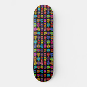 Skateboard Sugar Skulls