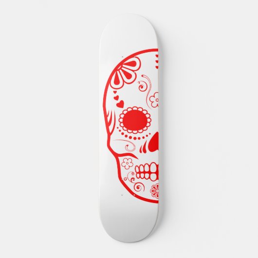 Skateboard sugar skullz (Recto)