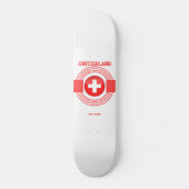 Skateboard Suisse (Recto)