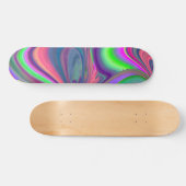 Skateboard Summerfeel, Rainbowart 3D Abstrait (Horz)