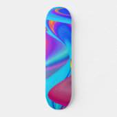 Skateboard Summerfeel, Rainbowart 3D Abstrait (Recto)