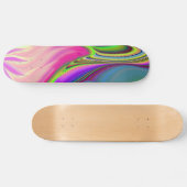Skateboard Summerfeel, Rainbowart 3D Abstrait (Horz)