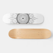 Skateboard Sun Mandala 1 (Horz)