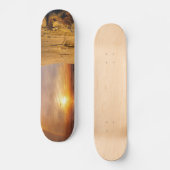 Skateboard Sun Set Sea Cliff (Recto)