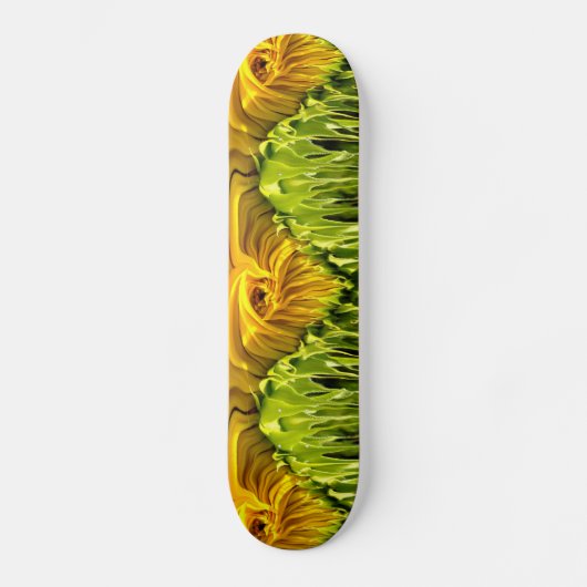 Skateboard Sunflower Whirl Drip (Recto)