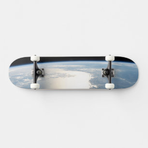 Skateboard Sunglint Reflète Le Golfe Du Mexique