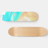 Skateboard Sunrise Surfer (Horz)