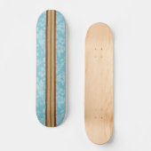 Skateboard Sunset Beach Surf Vintage imitation bois Skate (Recto)