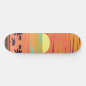 SKATEBOARD SUNSET PALM (Horz)