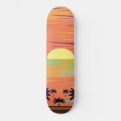 SKATEBOARD SUNSET PALM (Recto)