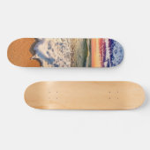 Skateboard Sunset plage (Horz)