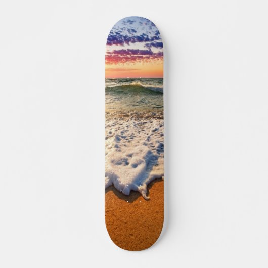 Skateboard Sunset plage (Devant)