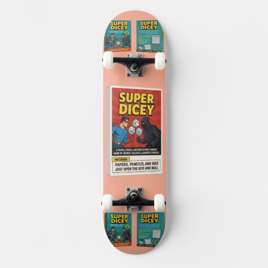 Skateboard Super Dicey (Recto)