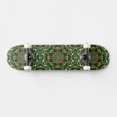 Skateboard Super Eclectique Orné Noël Mandala Motif (Horz)