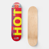 SKATEBOARD SUPER PANNEAU CHAUD (Recto)