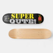 Skateboard SUPER QUTE JMT Skateboard, pont de 7 ¾ po (Horz)
