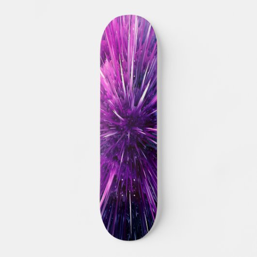 Skateboard Super sonic - magnifique violet (Recto)