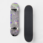 Skateboard Super Trippy Funky Psychedelic Fractal Art (Recto)