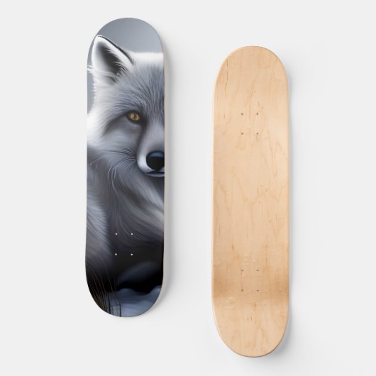 Skateboard Superbe Renard Artique (Recto)