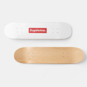 Skateboard Supleme. Tableau (Horz)
