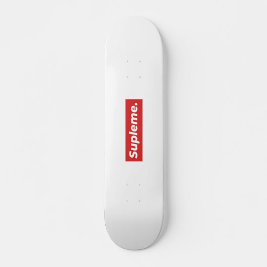 Skateboard Supleme. Tableau (Devant)