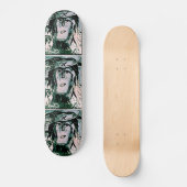 Skateboard supporter des RAIDERS (Recto)