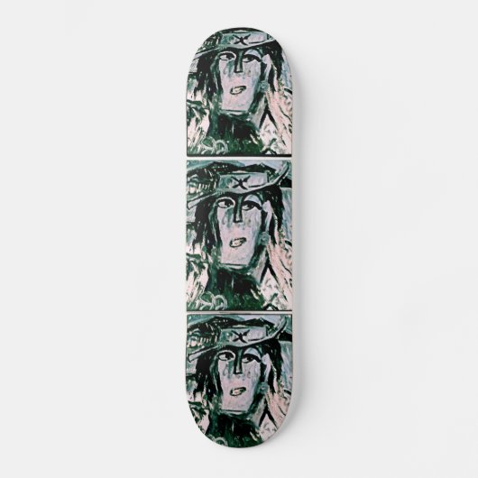 Skateboard supporter des RAIDERS (Recto)