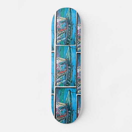 SKATEBOARD SUPPORTS DE PAYSAGE URBAIN (Recto)