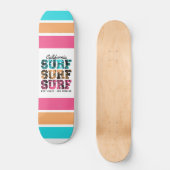 Skateboard Surf Dreams : California Sunset Edition (Recto)