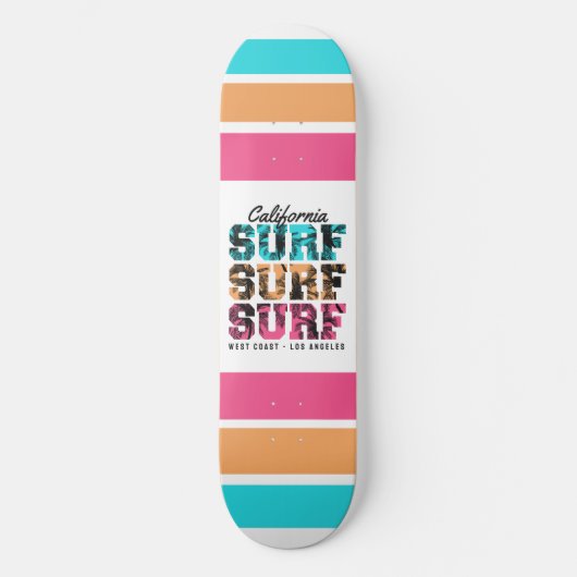 Skateboard Surf Dreams : California Sunset Edition (Recto)