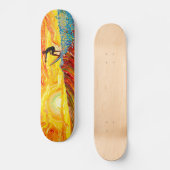 Skateboard Surf du coucher du soleil : le Wave Rider Board (Recto)