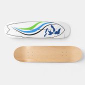 Skateboard Surf Phish Great Lakes (Horz)