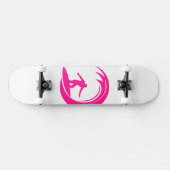 Skateboard Surf rose chaud (Horz)