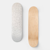 Skateboard Surface fissurée (Recto)